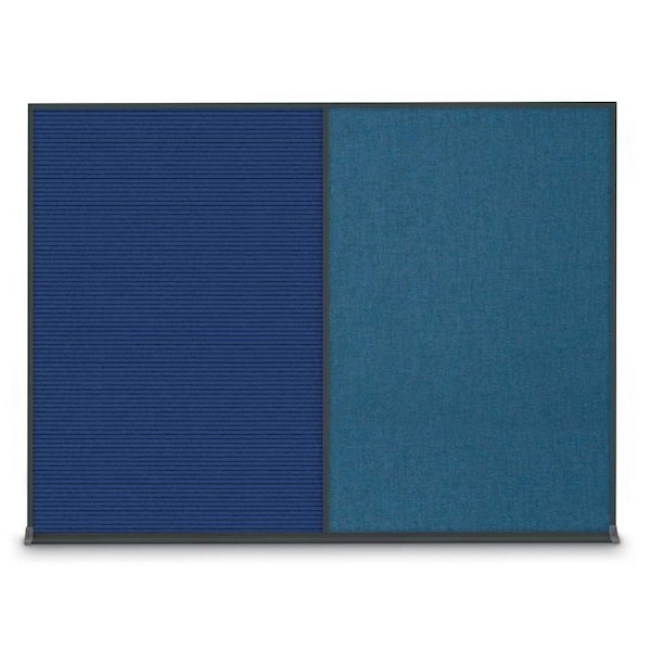 Double Door Radius Plus Corkboard, 48"X
